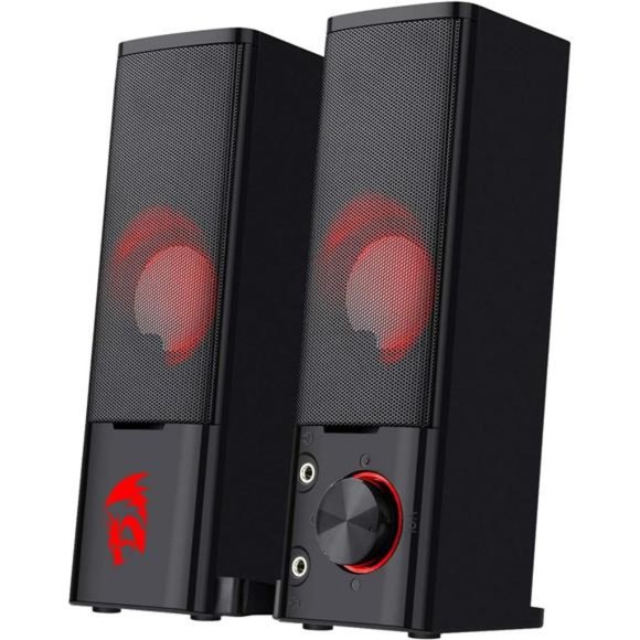 Orpheus PC Gaming Speakers, 2.0 Channel Stereo Desktop Computer Sound Bar - Picture 1 of 7